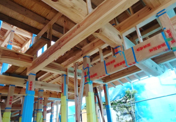 自然素材赤松ヒノキで創る木のお家構造内覧会のお知らせ５，０６